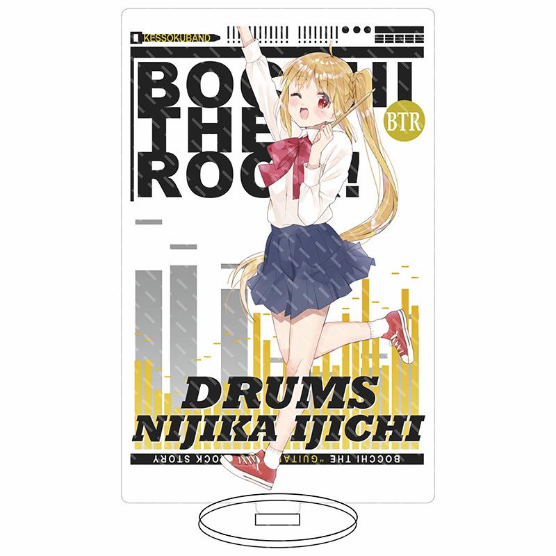 Anime Bocchi the Rock Figure Acrylic Stand Hitori Gotou Ijichi Nijika Yamada Ryo Kita Ikuyo Gift Desk Decoration