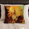 Genshin Impact Mavuika Pillow Anime Pillow Sofa Bed Head Pillow Cover Cushion Cover 45x45 cm Fashion