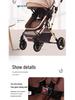 Detachable Twin Dragon & Phoenix Lightweight Folding Stroller for Newborns and Infants