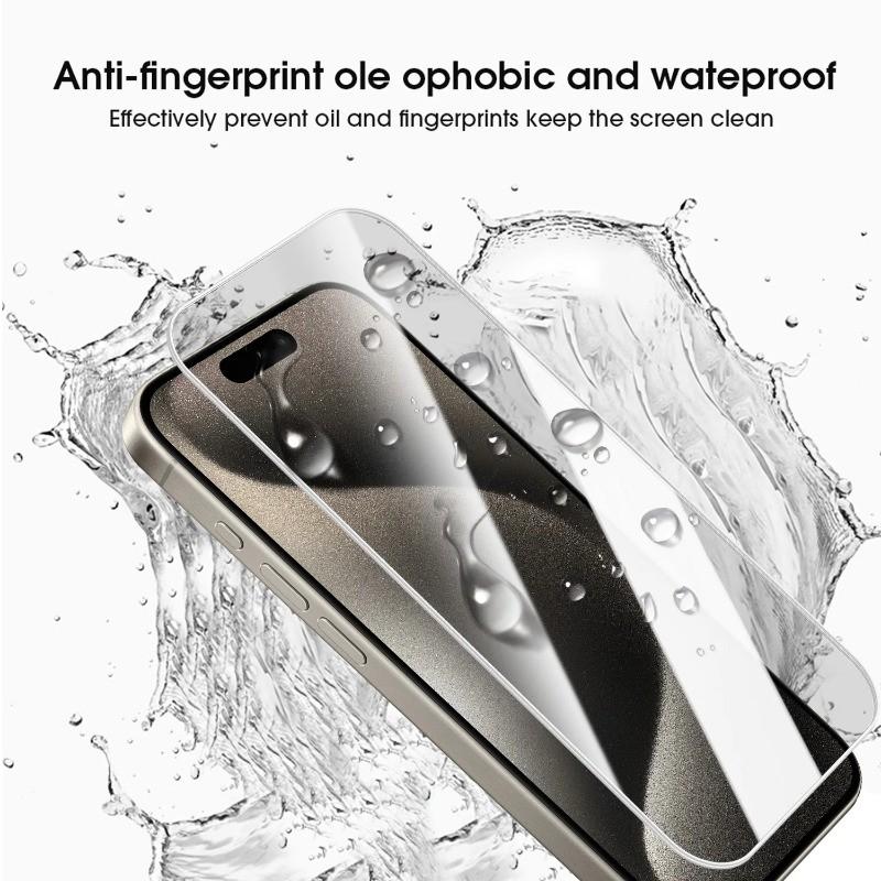 IPhone 18 17 16 16e 15 Plus Pro Max HD Transparent Phone Screen Protector iPhone 14 13 12 Pro Max Plus Mini HD Protective Film