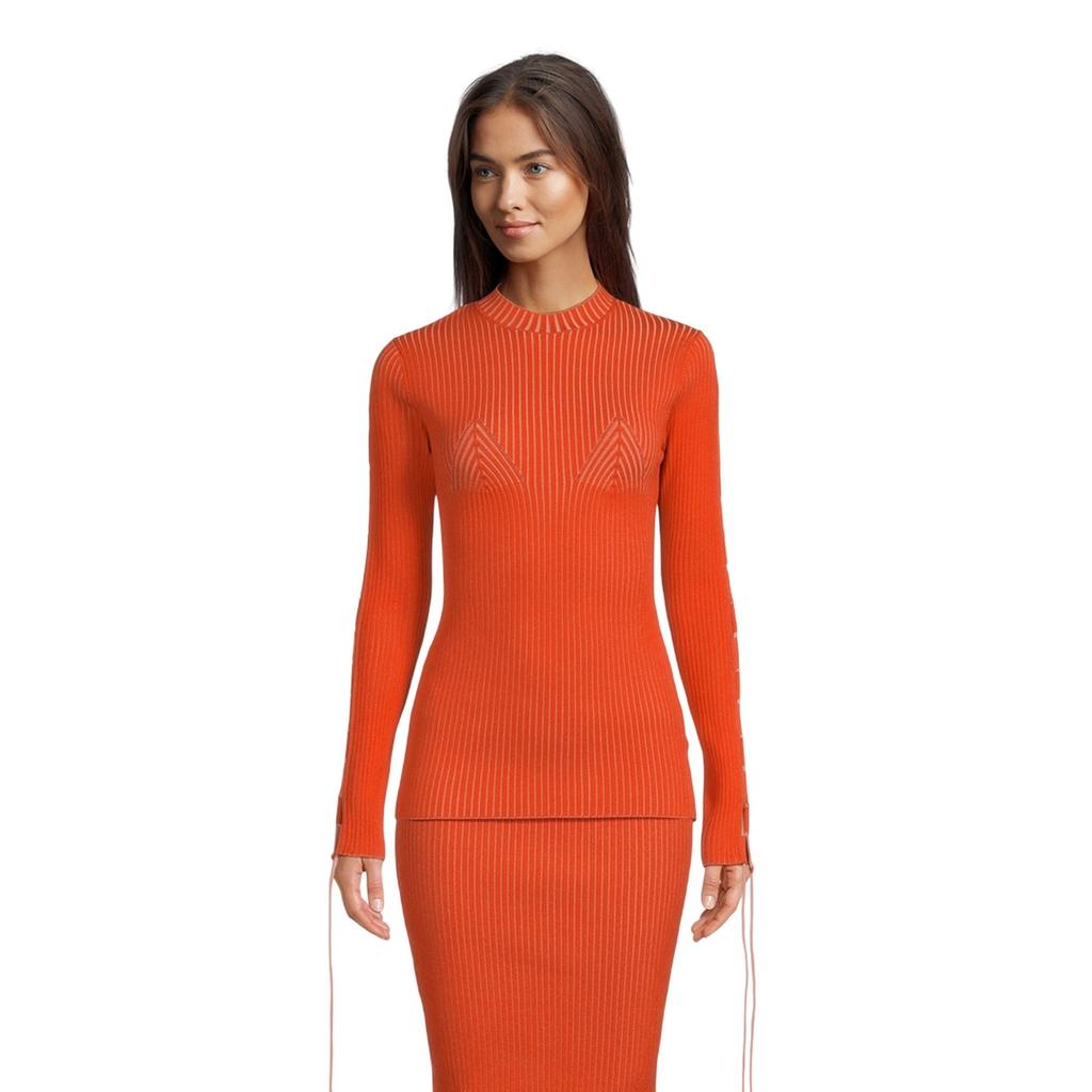 Off White Womens/Ladies Slim Jumper