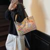 Cartoon bag women's new fashion handbag commuter tote bag large-capacity class shoulder bag