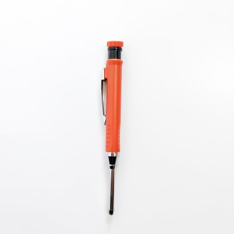 Professional Deep Hole Woodworking Pencil - 2.8mm Marker for Precise Line Drawing & Notations