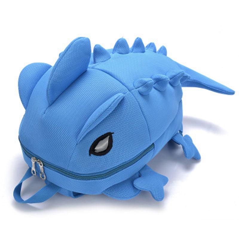 Monstru Creativ Desene Animat Drăguț Culoarea Bomboane Dinozaur Rucsac Personalitate Masculin și Femeie Cameleon