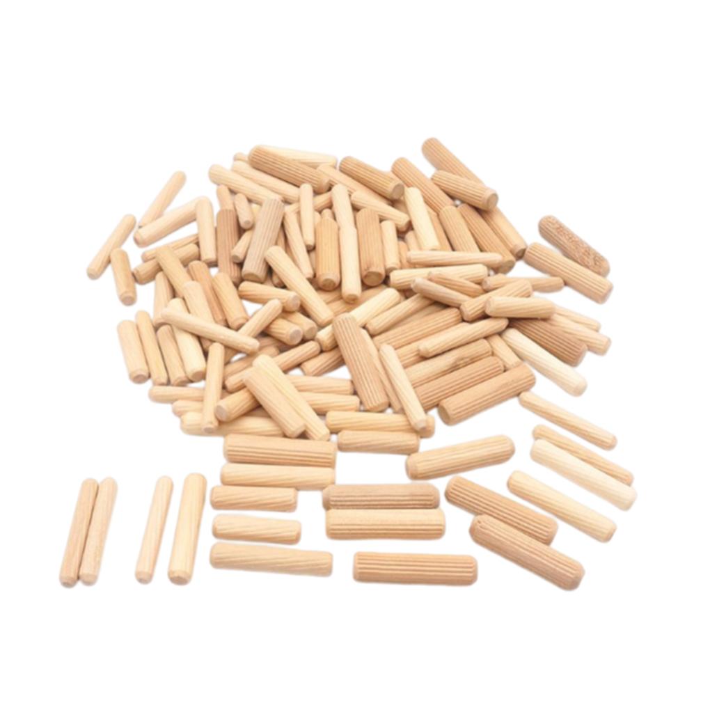 

Pack of 300 Wood Dowels Pin Office Wardrobe Woodworking Rods Carpenter DIY Project Positioning Guide Locator Accessories