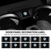 10Pcs Car Styling 3D Emblem Epoxy Decoration Stickers For Bmw M Performance Alpina X1 X3 X4 E87 E36 E46 E90 E39 F10 F16 X6 M3