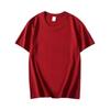 Men's and Women's Slim Fit Xinjiang Cotton T-Shirt: Short-Sleeved White or Black with Summer Logo Print