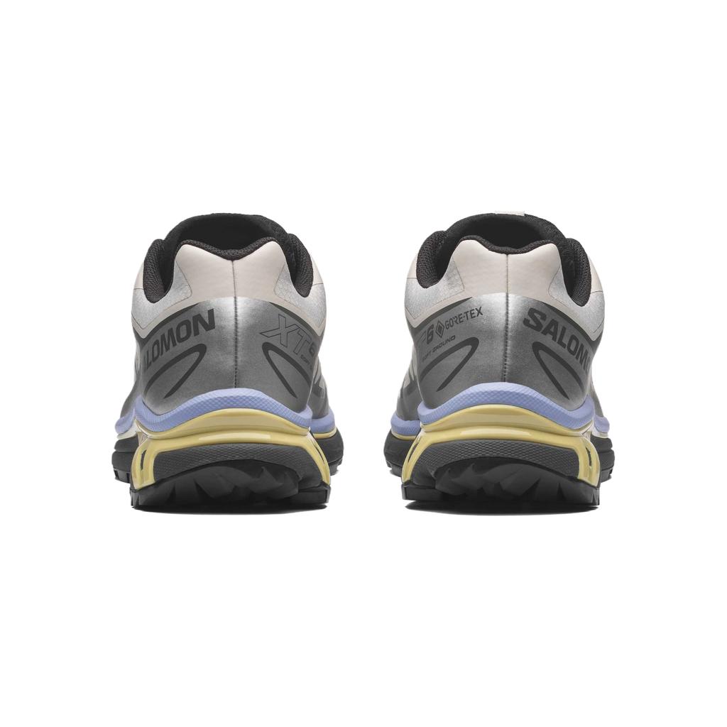 SALOMON XT 6 Trail Running Shoes Unisex Low Top Silver Cloud/Urban Fas