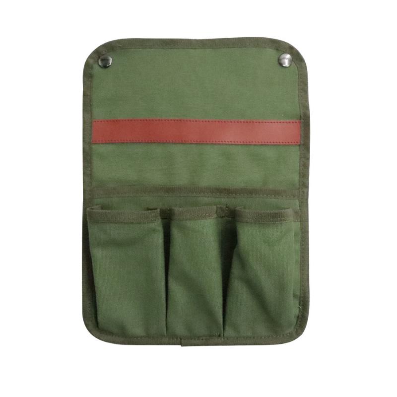 

1PC Camping Chair Armrest Organizer with Multifunctional Hanging Storage Bag Outdoor Gear Side Pouch for Accessories Supplies зелёный