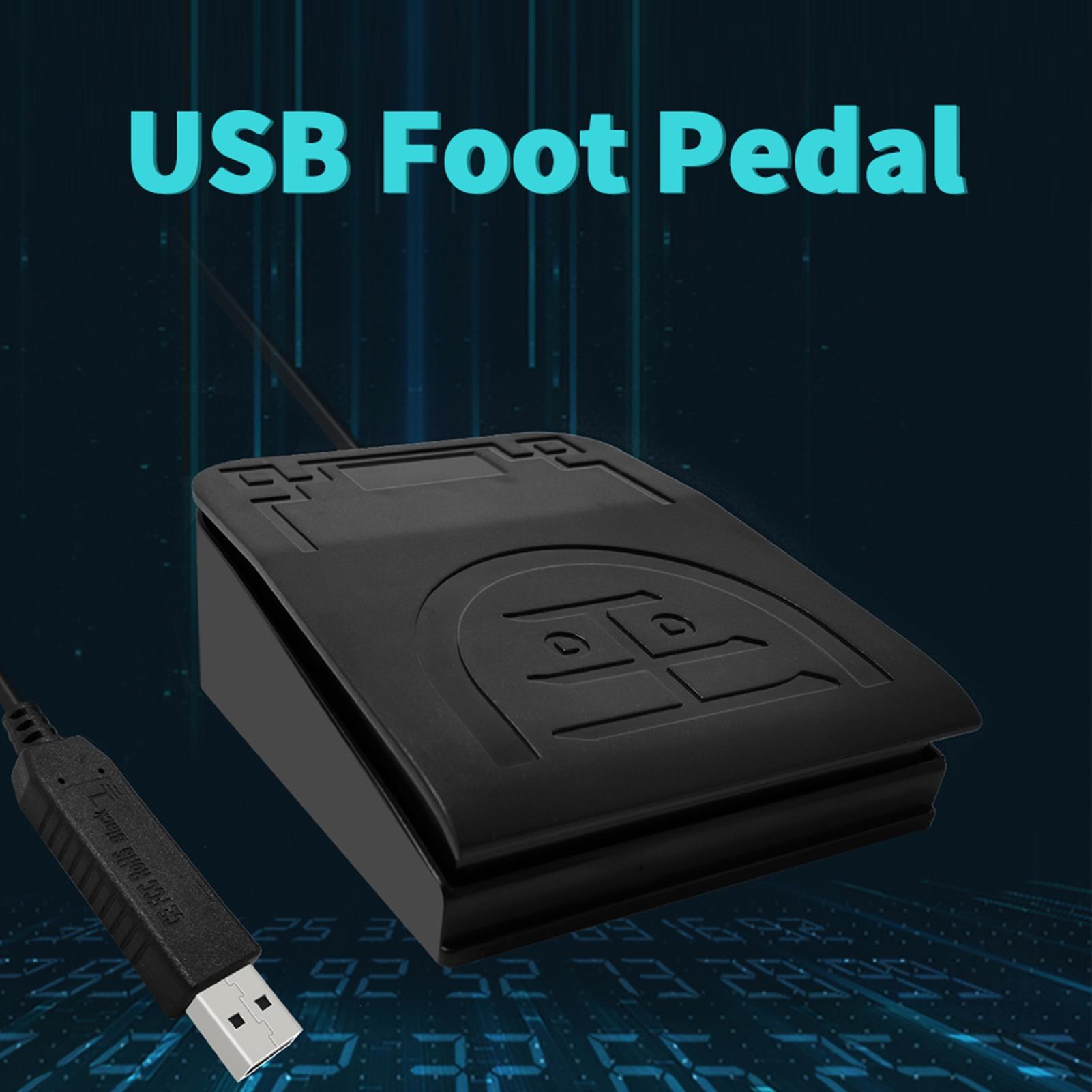 Multifunctional Customized Foot Pedal USB Foot MIDI Cotroller Action Pedal for Image Acquisition Music Game Control