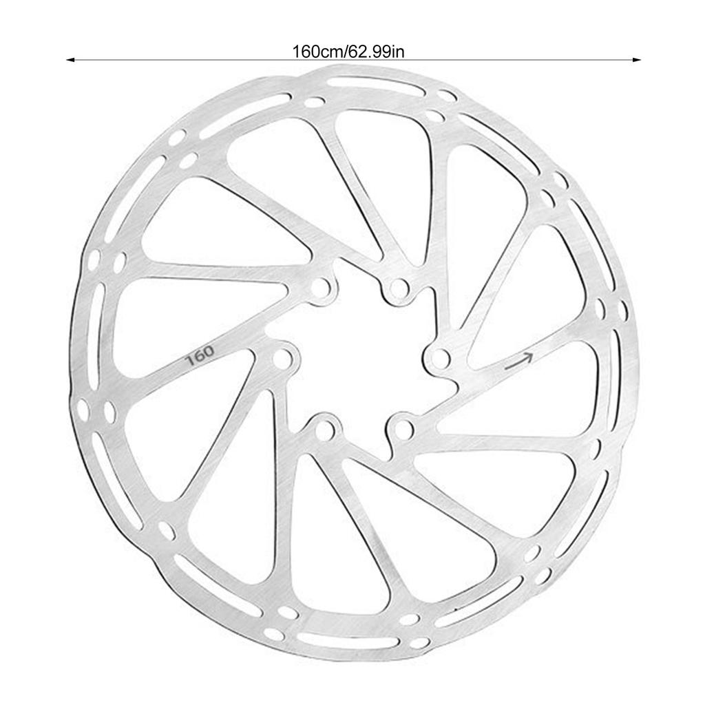 Center Line Disc Brake Rotor for Mountain Bike with Superior Braking Performance and Durability