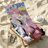 Anime T-tamon-kun cute I-lma Dotchi Towel Beach Quick Dry Soft Pool Towels Gift for Travel Gym Shower Camping sports