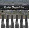 20/50Pcs Poultry Rubber Rod Pigeon Quail Length 60 Mm Rubber Plucking Fingers Removal Machine Glue Stick Plucker Poultry Supplie