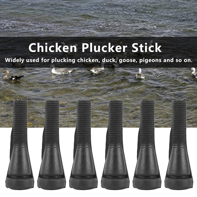 20/50Pcs Poultry Rubber Rod Pigeon Quail Length 60 Mm Rubber Plucking Fingers Removal Machine Glue Stick Plucker Poultry Supplie