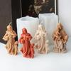 Cute Delicate Candle Molds Silicone Molds Candle Making Reusable Candle Molds