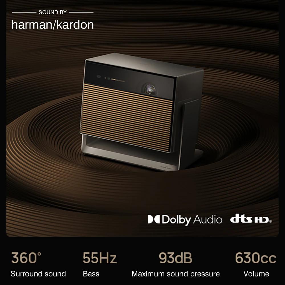 XGIMI RS 10 Mini Triple Color Laser Projektor 1080P Augenschutz PTZ 800CVIA Smart 4K Video Heimkino 3D Android Wifi Kino