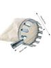 Fruit Picker Head Metal Deep Basket Without Pole Fruit Collector Harvest Picking Apple Citrus Pear Farm Garden Catcher Device