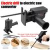 Hand Drill To Electric Jigsaw Conversion Head for Woodworking