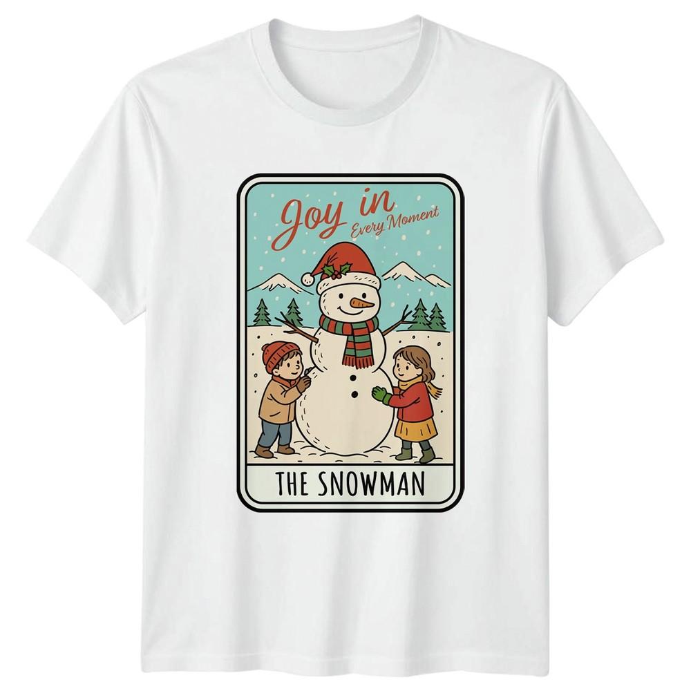 Joy In Every MoUnisext The SnowUnisex Christmas Holidays Unisex Unisex Graphic Tee S