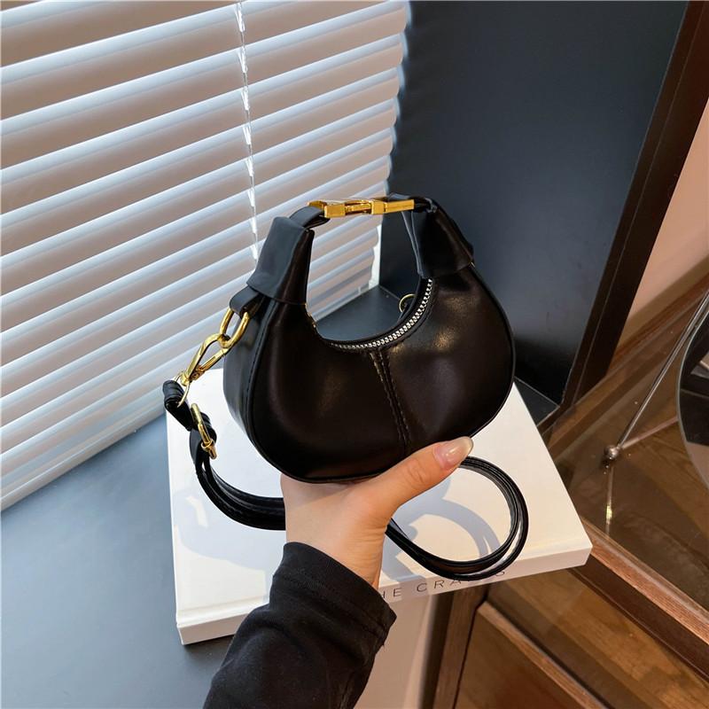Niche Design Mini Dumpling Bag Women's 2025 Spring New Trendy and Versatile High-end Shoulder Messenger Bag