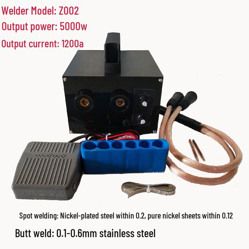 Lithium Battery Spot Welder for 18650 - DIY Nickel Plated Welding Tool