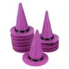 Halloween Mini Felt Witch Hats for Party Decoration and DIY Crafts 12Pcs