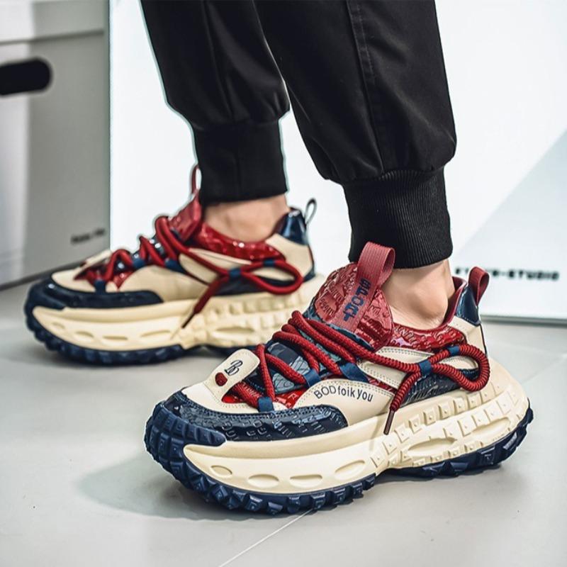 High Quality Men Sneakers Luxury Original Men Lace-up Air-cushion Running Shoes Trendy Hot Sale Man Vulcanized Shoes Zapatillas