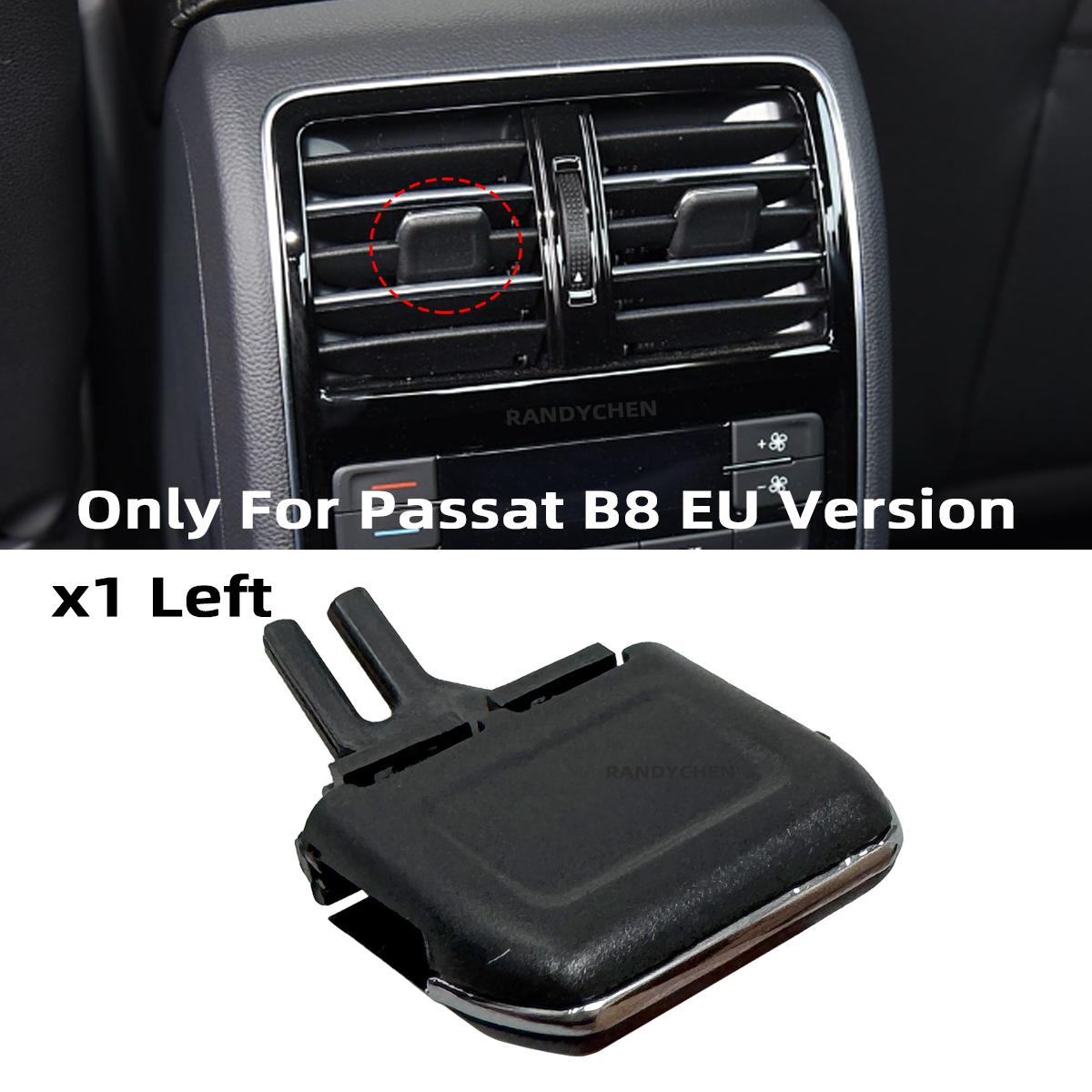 1x/2x Interior Centre Console Rear Chrome