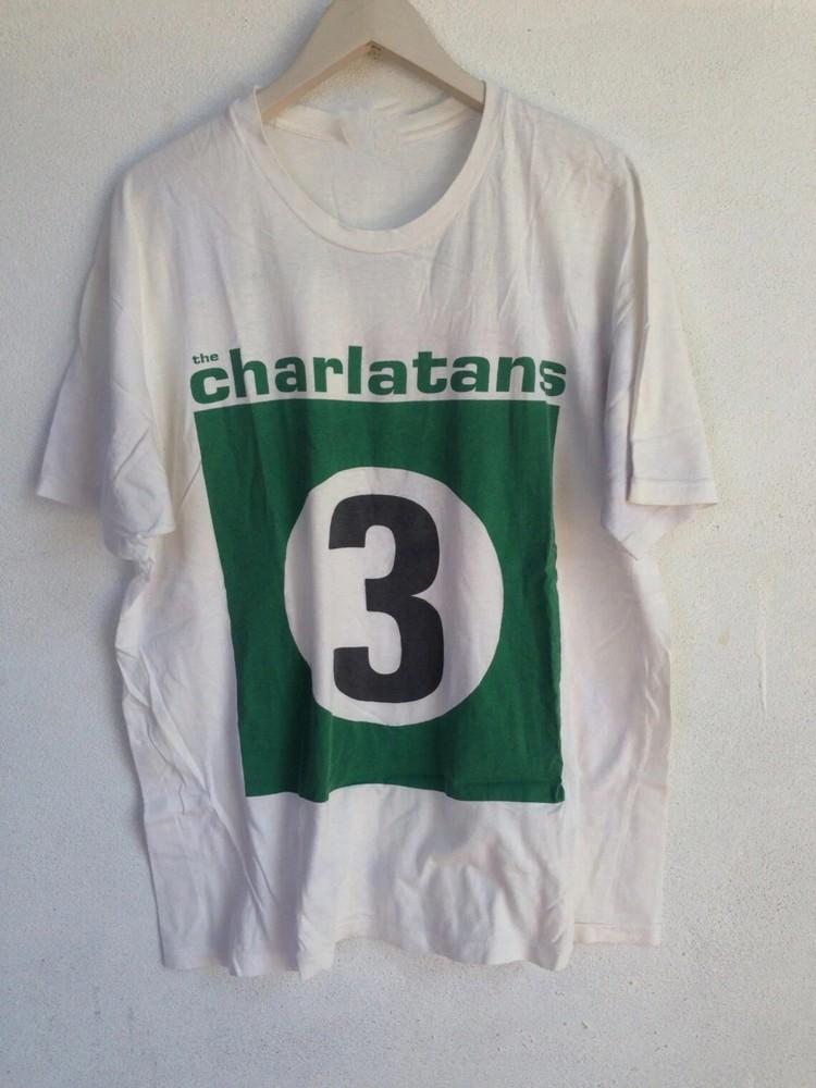 The Charlatans White TShirt Cotton Full Size Unisex S5XL KK383 Unisex T-Shirt M