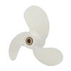 Elice Marină 7 1/4 țoli 6L5‑45943‑00‑EL 9 Caneluri 3 Padele Elice de Barcă Înlocuire pentru Motor 2.5CP 3CP F2.5A 3A