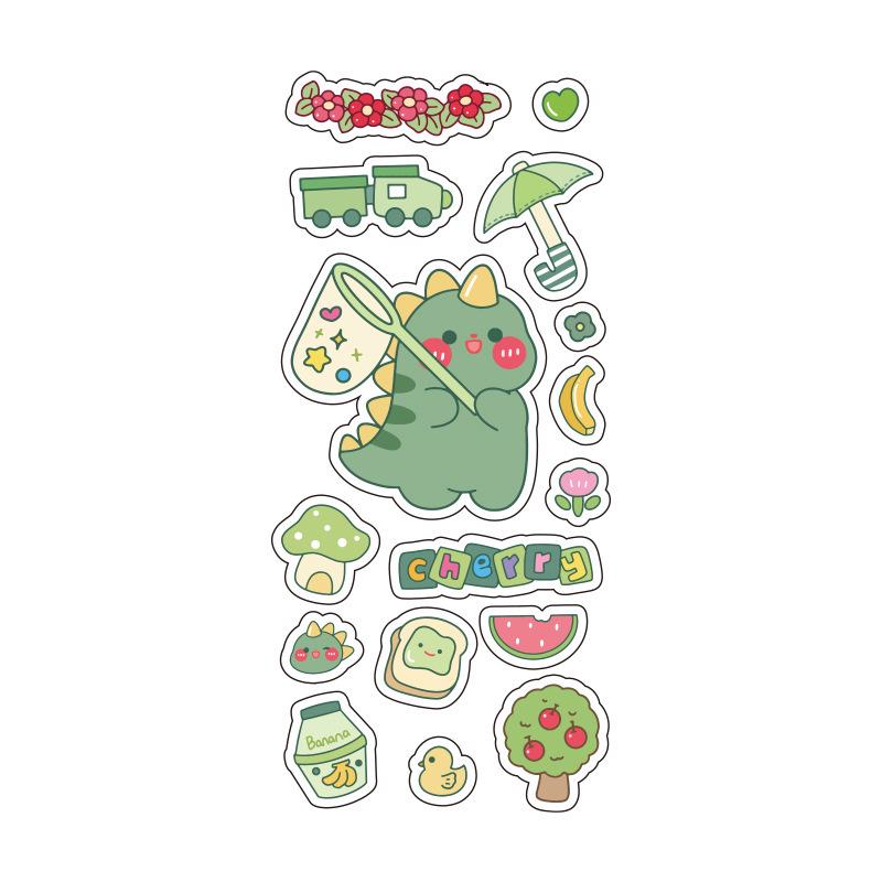 Adorable Animal Girl Stickers for Journals, Luggage, Phones, Bottles - Waterproof & Creative DIY Decor
