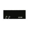 Black piercing ring headband