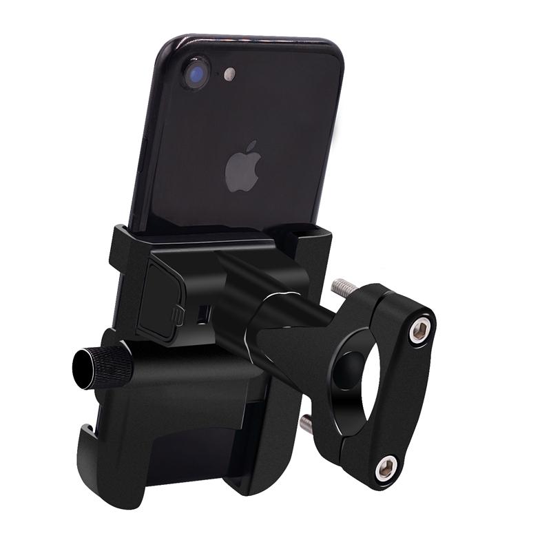 LMoDri Universal Phone Holder QC 3.0 Motorcycle USB Charger Waterproof 12V MotorBike Mobile Phone Mount Power Adapter