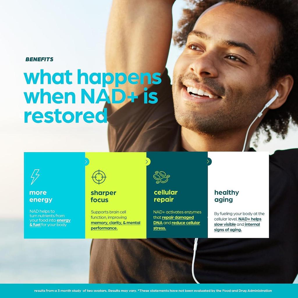 Добавка NAD 8457 мг - Липосомальная альтернатива NAD+ NMN Повышенная сила для женщин и мужчин