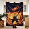 DRAGON BALL Print Decke - Weich & Bequem, für Schlafzimmer, Reise, Sofa, Heimdekoration - Geburtstags-Weihnachtsgeschenk für Freund