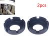 2Pcs Bicycle Spoke Nipple Wrench 6 Way Repair Service Tool Key Steel Cycling Spoke Nipple Key High Precision Bicycle Repair Tool