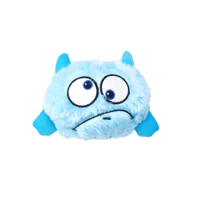 

Прыгающий мяч, электрическая игрушка для собак с вибрацией и звуковыми эффектами, скрежет зубов Blue