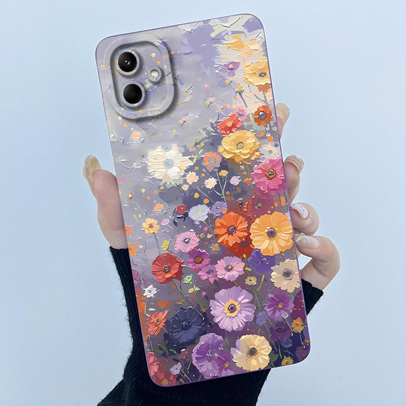 For Samsung Galaxy A04e A04 4G A04S Case Cute Panda Sweet Girls Cats Soft Silicone Back Cover Samsung SM-A042F A045F Phone Case