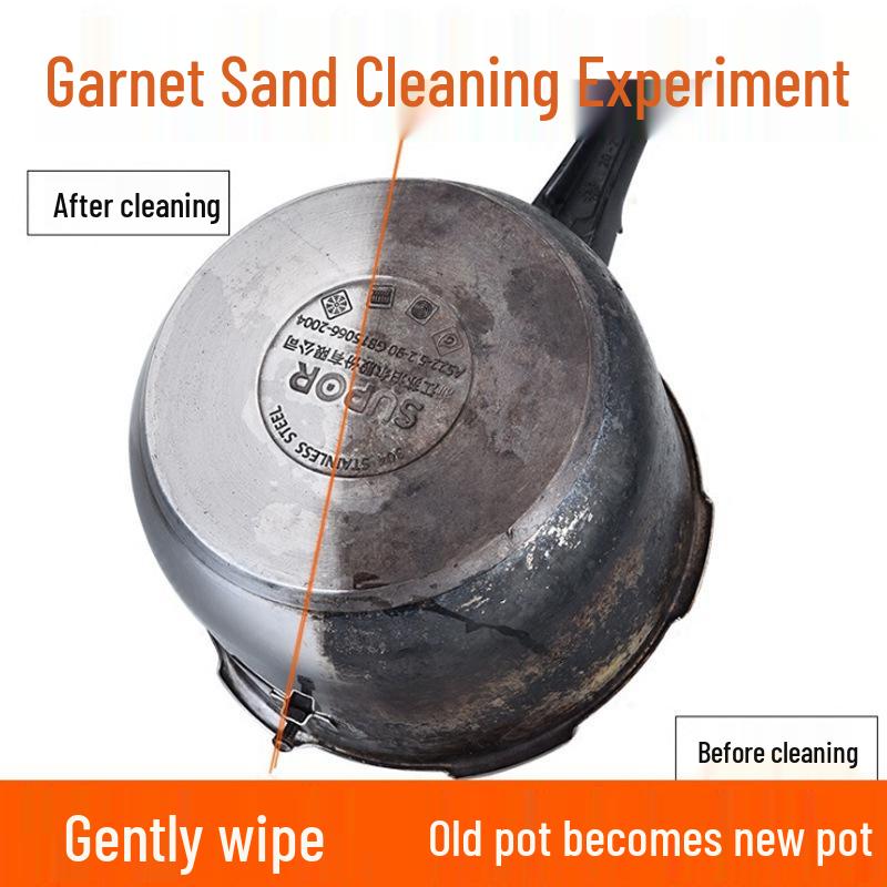 Sandpaper Sponge Scrubber for Kitchen and Household Cleaning