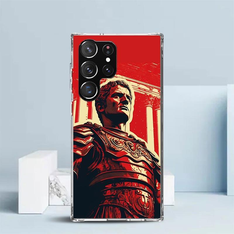 

SPQR Roman Imperial Legionv Soft Cover for Samsung Galaxy S25 Edge S26 S24 S23 Ultra Phone Case S22 S21 Plus S20 FE Print Patter Samsung S23
