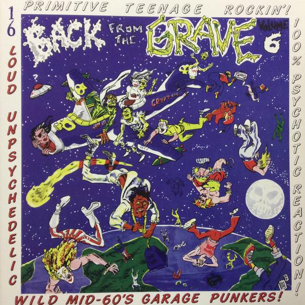 

LP Record VARIOUS - Back From The Grave Volume Six CR007 Crypt Records US Rock