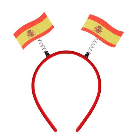 Football Headband for Women Men Soccer Cheering National Flag Hairband Game