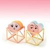 Miumi - Geometric Alloy Makeup Sponge Holder