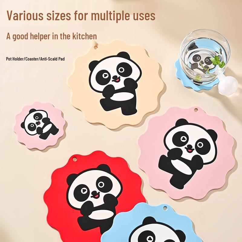 Newcomer Exclusive Cartoon Insulated Table Mat - High Temp Resistant 2025 Kitchen Pad