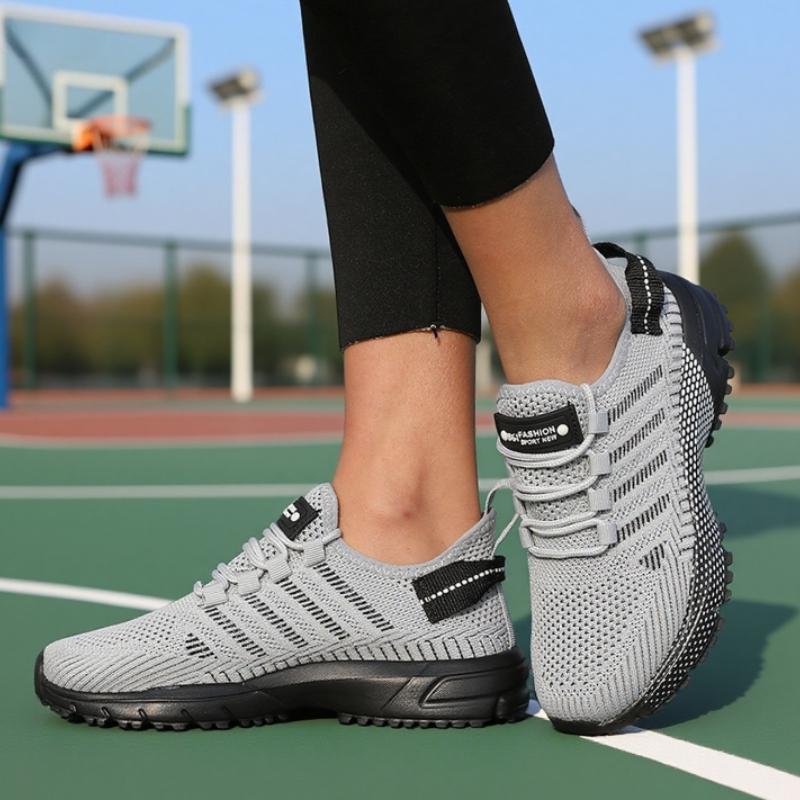 Exclusive Design Women Casual Sneakers Trendy Mesh Breathable Rubber Platform Running Shoes Must - Have Sneakers For This Season
