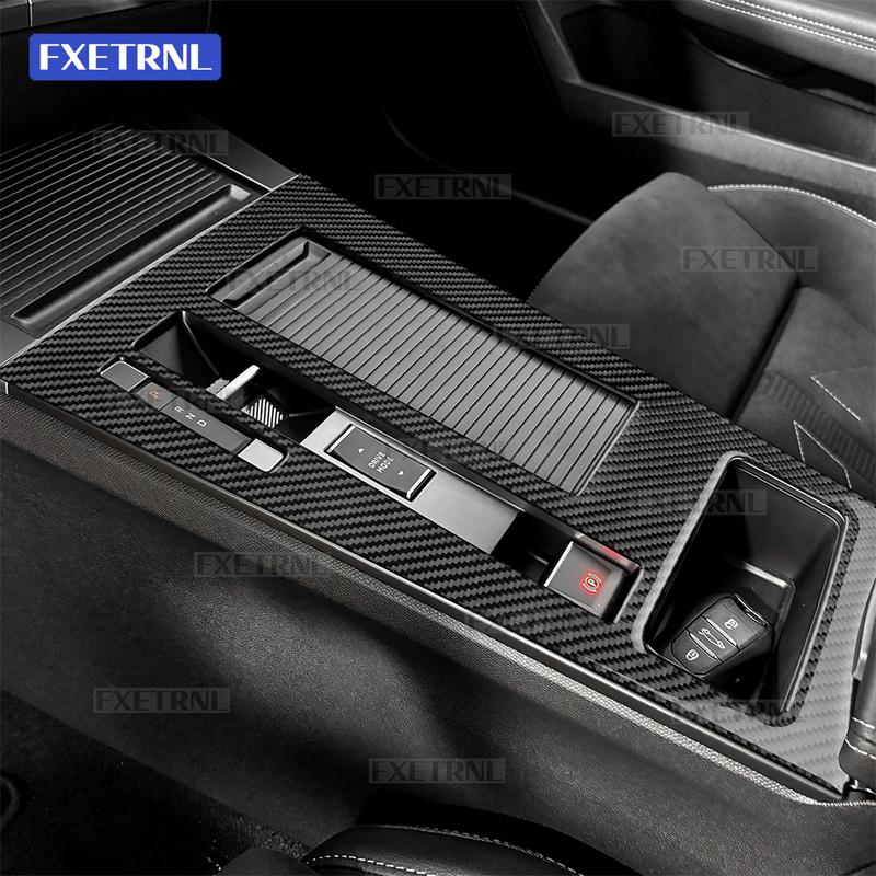 Accessories For Opel Astra L 2024 2025 2026 LHD RHD Soft Carbon Fiber Automatic Transmission Gear Shift Panel Trim Car