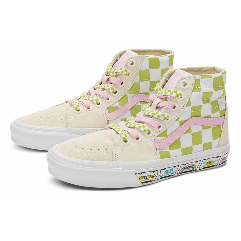 Vans Emma Mulholland On Holiday X Vans Sk8 Hi Tapered 'Whimsical Checkerboard' Vans VN0A5KRU6GL