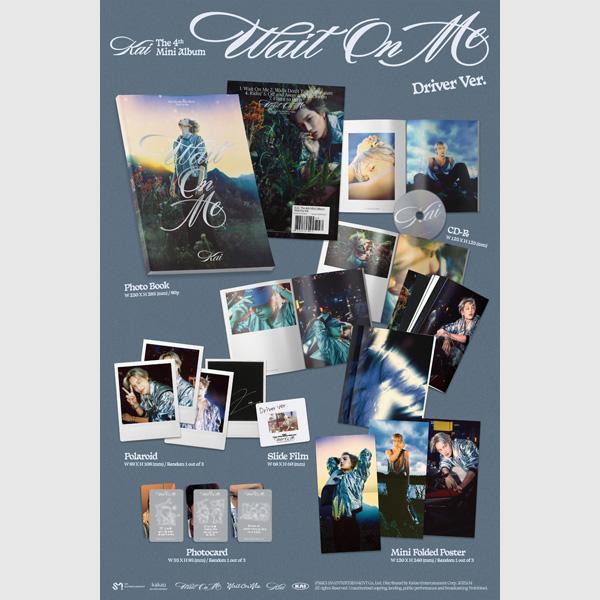 KAI - 4th Mini Album [Wait On Me] (Photo Book Ver.)  [Random Version]