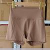 Women's High Waist Yoga Shorts, Nylon Tight Fit, High Elasticity