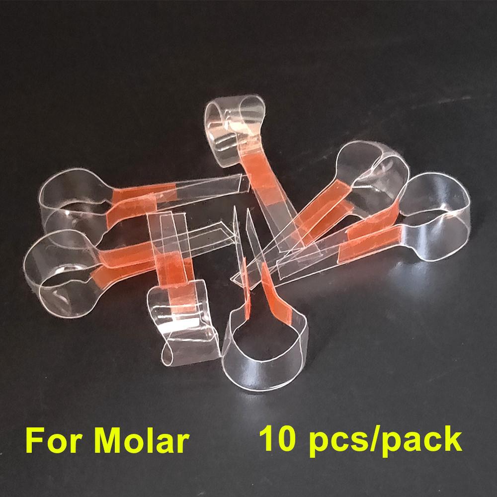 Matrice profilée sectionnelle transparente auto-adhésive dentaire pour matrices de Polyester de molaires prémolaires